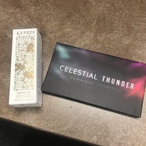 Eye shadow and face serum bundle